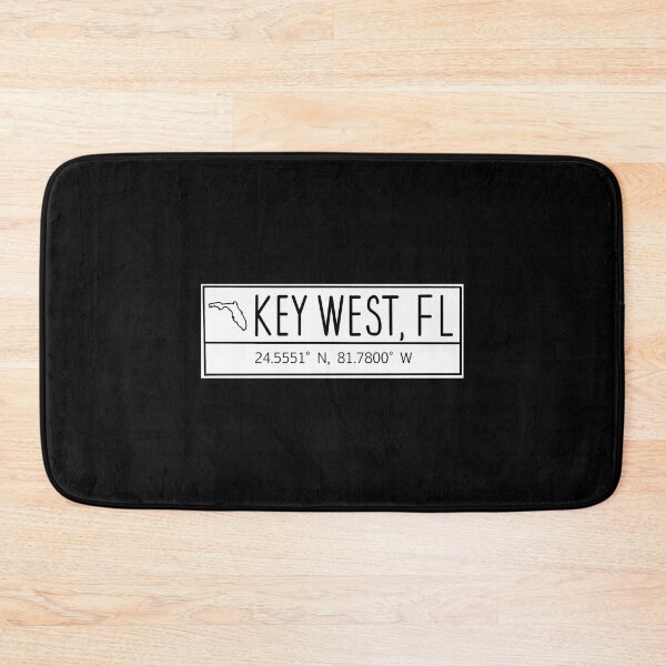 Item preview, Key West Florida Coordinates designed and sold by gr-arts.