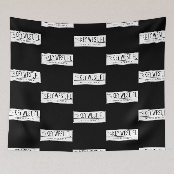 Item preview, Key West Florida Coordinates designed and sold by gr-arts.