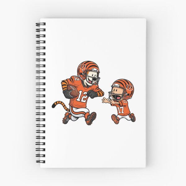 Item preview, Calvin And Hobbes Playing Football Fan Cincinnati Team designed and sold by DamianRoy88.