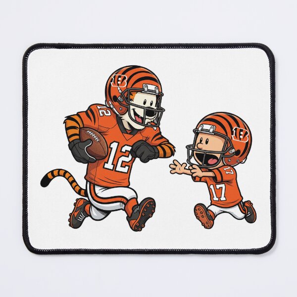 Item preview, Calvin And Hobbes Playing Football Fan Cincinnati Team designed and sold by DamianRoy88.