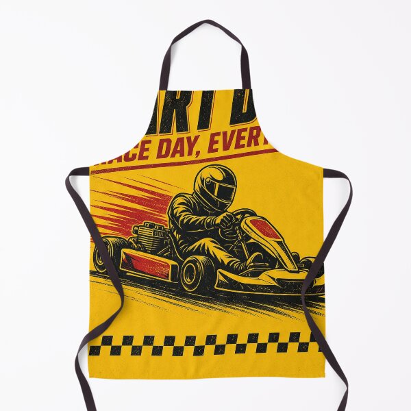 Item preview, Kart Dad - Bold retro illustration for a karting-culture - Gift for Motorsports Lovers designed and sold by MoonSkyArt.