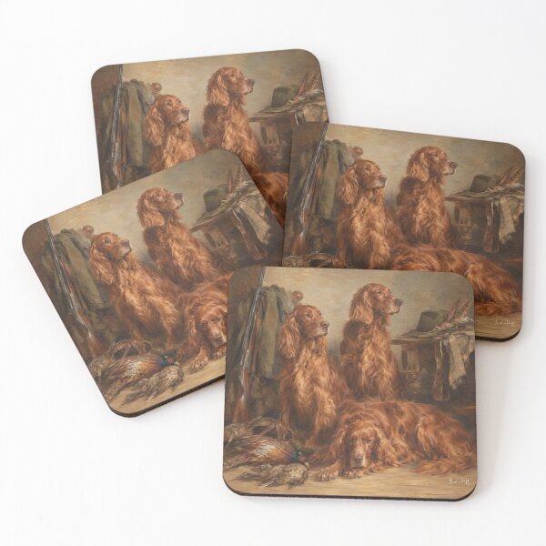 Item preview, Irish Setter Hunting Collection – Vintage Fine Art Hunting designed and sold by TammyHunterArt.