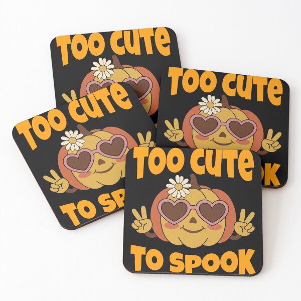 Item preview, Cute Pumpkin Girl Halloween Shirt – Too Cute to Spook, Heart Sunglasses, Flower Pumpkin, Kawaii Fall Halloween Gift designed and sold by Zenith-Co.