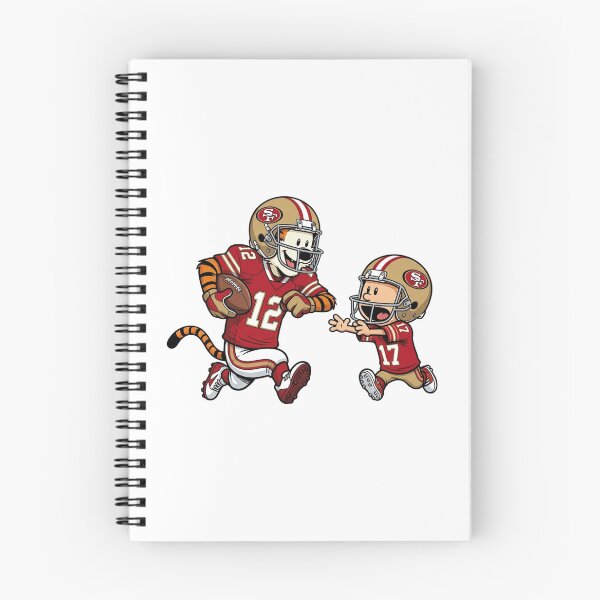 Item preview, Calvin And Hobbes Playing Football Fan San Francisco Team designed and sold by DamianRoy88.