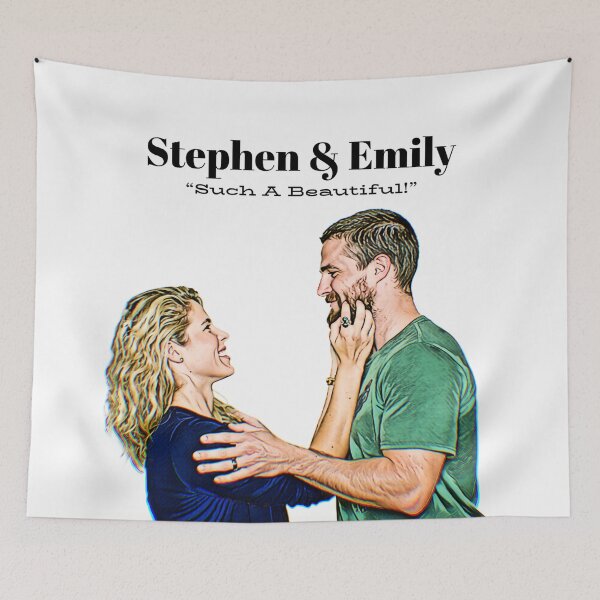 Item preview, Stephen Amell and Emily Bett Rickards designed and sold by Joy Michelle's Art Shop.