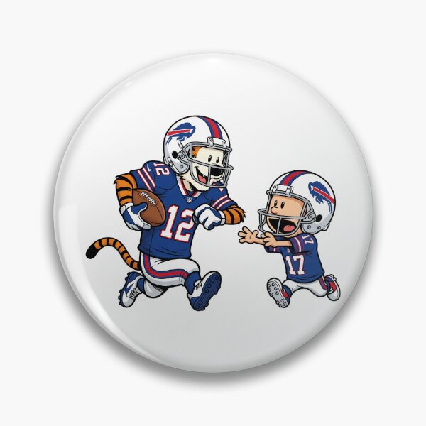 Item preview, Calvin And Hobbes Playing Football Fan Buffalo Team designed and sold by DamianRoy88.