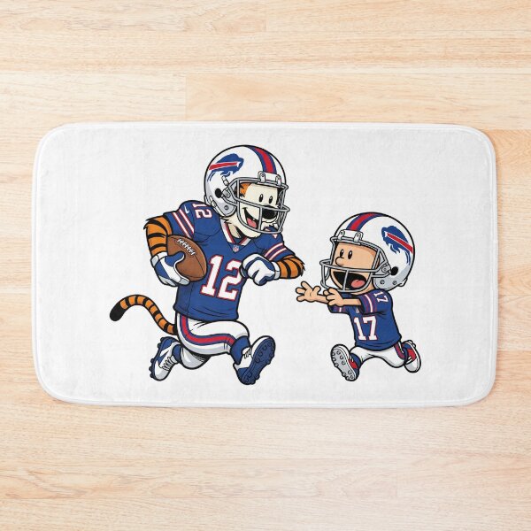 Item preview, Calvin And Hobbes Playing Football Fan Buffalo Team designed and sold by DamianRoy88.
