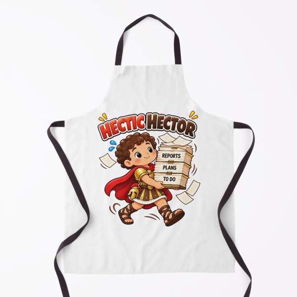Item preview, Hector Hectic Hector Greek Mythology Pun designed and sold by PUNserious.