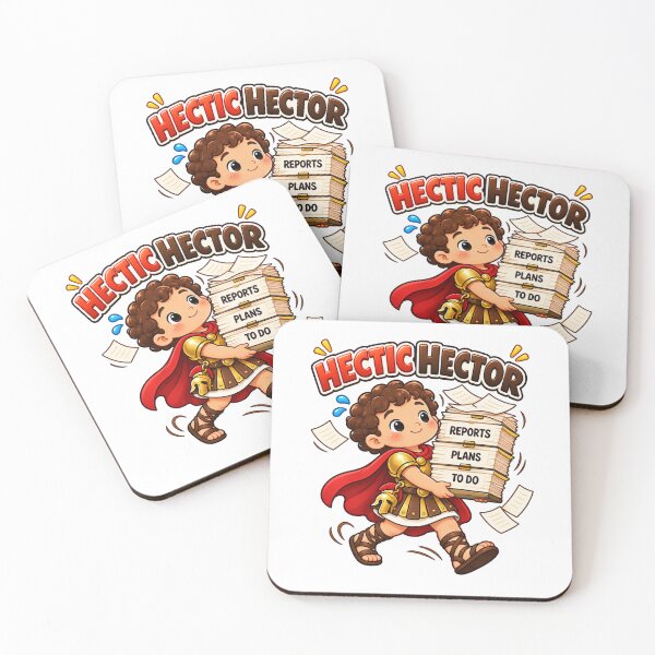 Item preview, Hector Hectic Hector Greek Mythology Pun designed and sold by PUNserious.