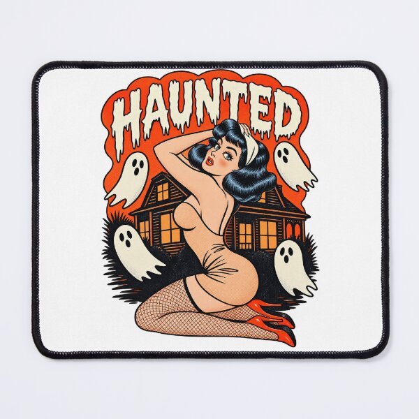 Item preview, Haunted, Funny Halloween designed and sold by flory-baff-mint.