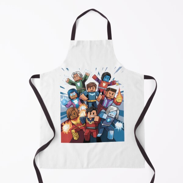 Item preview, Blocky Superheroes Inspired by Popular Gaming Characters Design designed and sold by MissRiahGames.