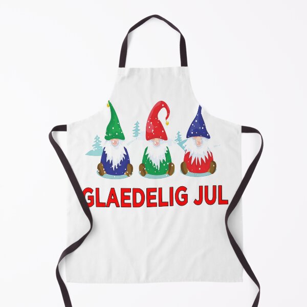 Artikelvorschau, Glaedelig Jul Nordic Gnomes Tomte Nisse Danish Christmas Men Women Girls entworfen und verkauft von McintoshPatr.