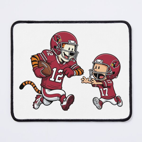 Item preview,  Calvin And Hobbes Playing Football Fan Arizona Team designed and sold by DamianRoy88.