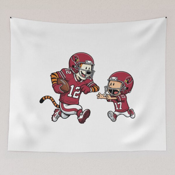 Item preview,  Calvin And Hobbes Playing Football Fan Arizona Team designed and sold by DamianRoy88.