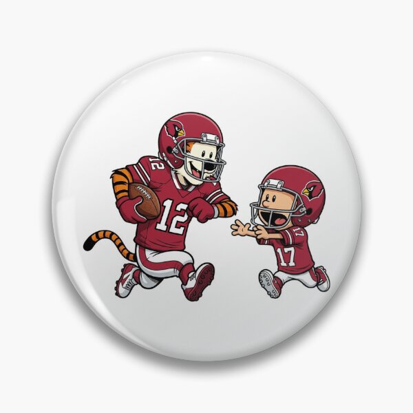 Item preview,  Calvin And Hobbes Playing Football Fan Arizona Team designed and sold by DamianRoy88.