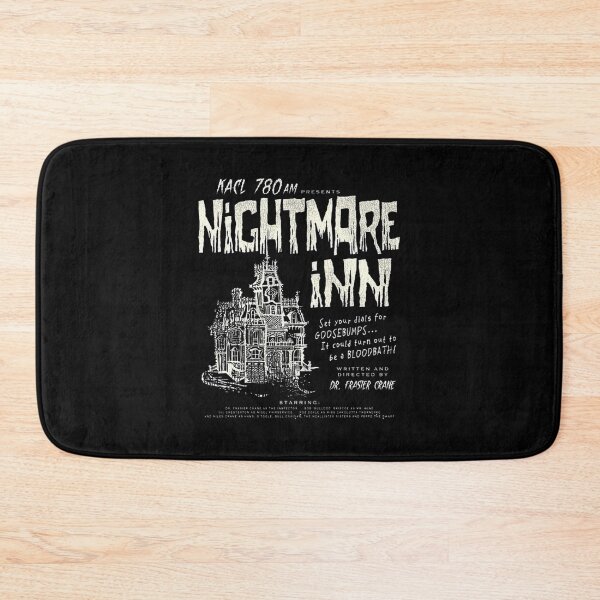 Item preview, KACL AM Presents Nightmare Inn Vintage Radio Show Design designed and sold by FlixDesigns.