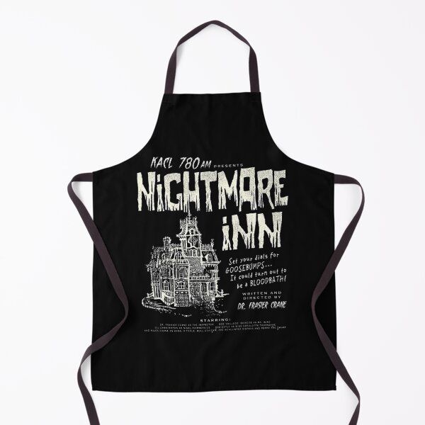 Item preview, KACL AM Presents Nightmare Inn Vintage Radio Show Design designed and sold by FlixDesigns.