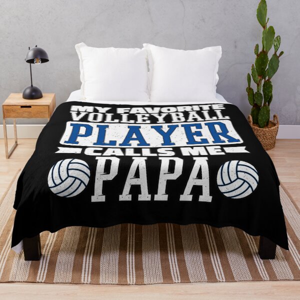Item preview, My Favorite Volleyball Player Calls Me Papa, Proud Dad designed and sold by KatieThomShop.