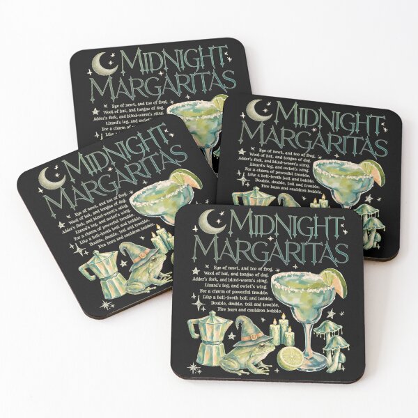 Item preview, Midnight Margaritas Halloween Practical Magic Witch Drinking  designed and sold by Melissanet.