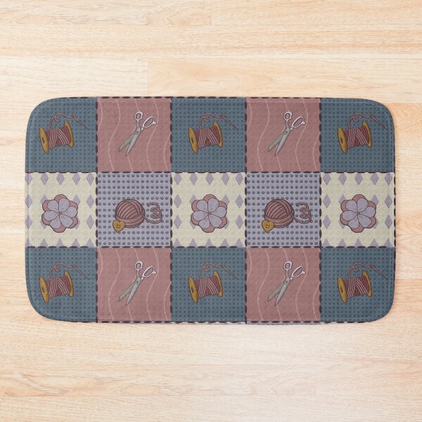 Item preview, Handmade sewing and vintage patchwork scraps designed and sold by Pattique.