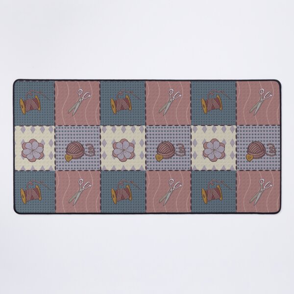 Item preview, Handmade sewing and vintage patchwork scraps designed and sold by Pattique.
