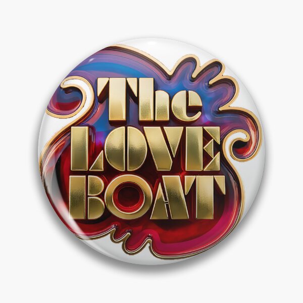 Item preview, The Love Boat Romantic Cruise Illustration Design designed and sold by FlixDesigns.