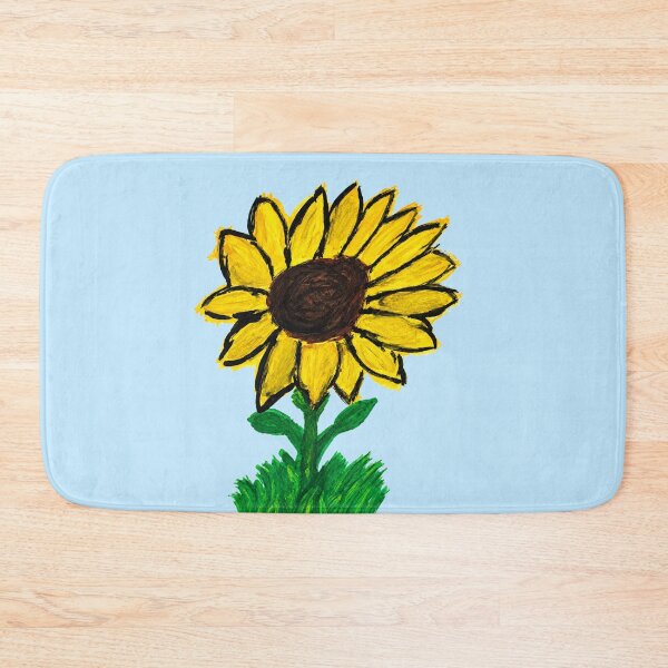 Item preview, Vibrant Sunflower in Grass – Hand-Painted Bloom Full of Joy designed and sold by SVox.