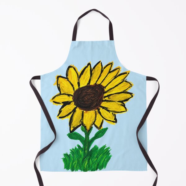 Item preview, Vibrant Sunflower in Grass – Hand-Painted Bloom Full of Joy designed and sold by SVox.