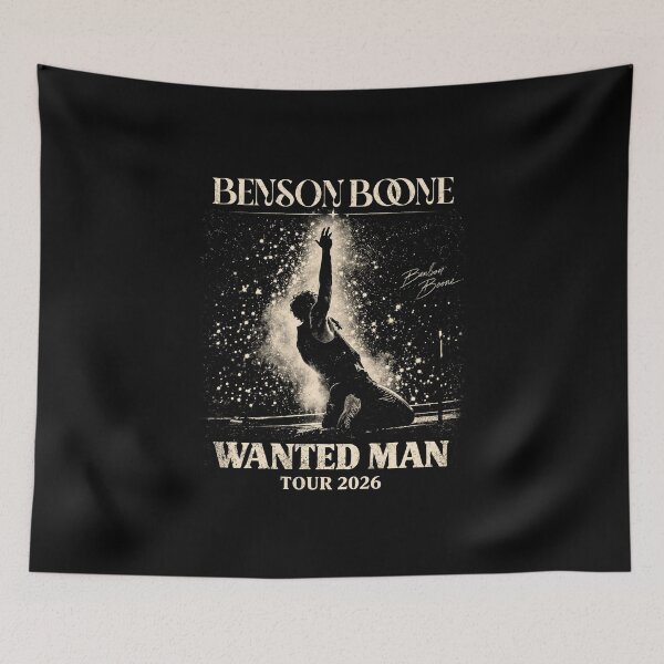 Item preview, Benson Boone Wanted Man Tour 2026 Vintage Concert Style  designed and sold by Abigaildixon92.