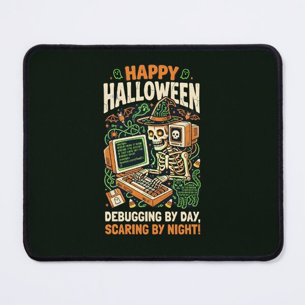 Item preview, Debugging by day, scaring by night - Halloween for computer programmers designed and sold by ParadoxParadox.