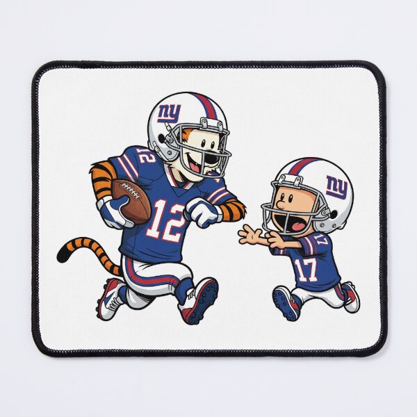 Item preview, Calvin And Hobbes Playing Football Fan New York Team designed and sold by DamianRoy88.
