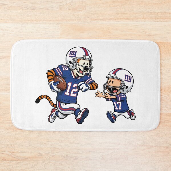 Item preview, Calvin And Hobbes Playing Football Fan New York Team designed and sold by DamianRoy88.