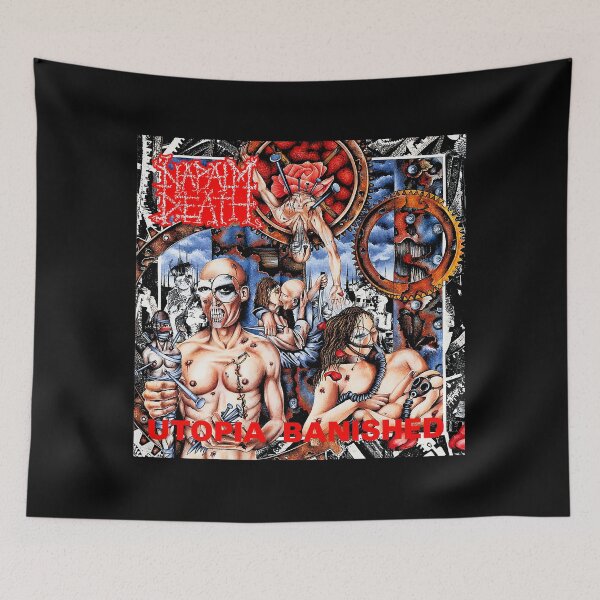 Item preview, Napalm Death - Utopia Banished designed and sold by Limn From Limb.