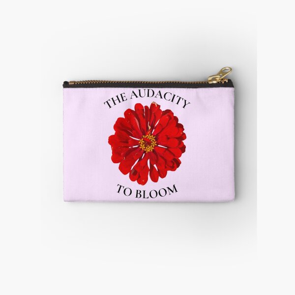 Item preview, The Audacity To Bloom Zinnia Flower designed and sold by Feral Vibes.