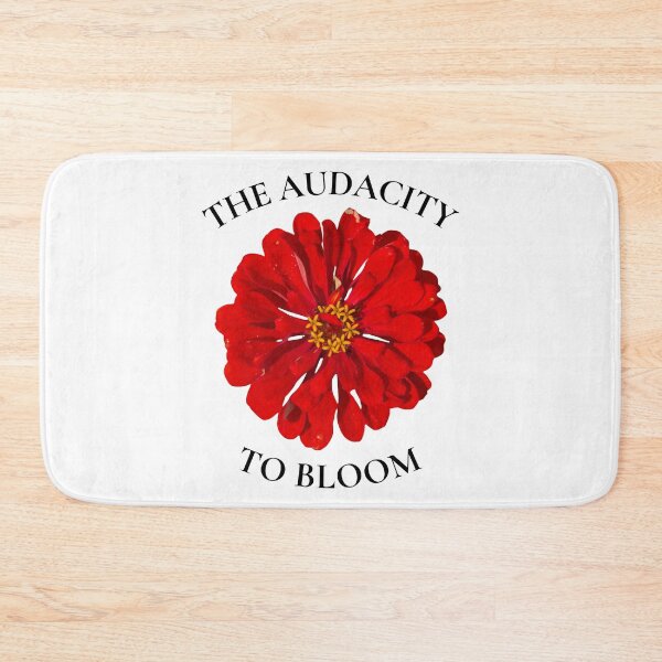 Item preview, The Audacity To Bloom Zinnia Flower designed and sold by Feral Vibes.