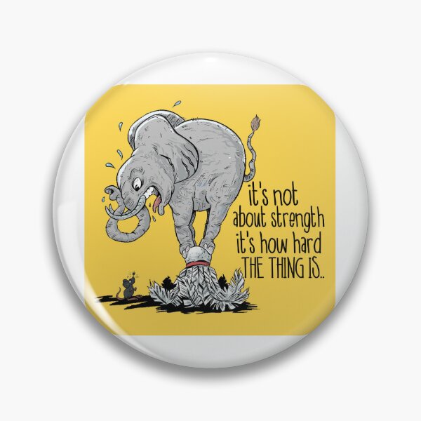 Item preview, “Elephant Balance – Sporty Humor Design” designed and sold by simplehcity.