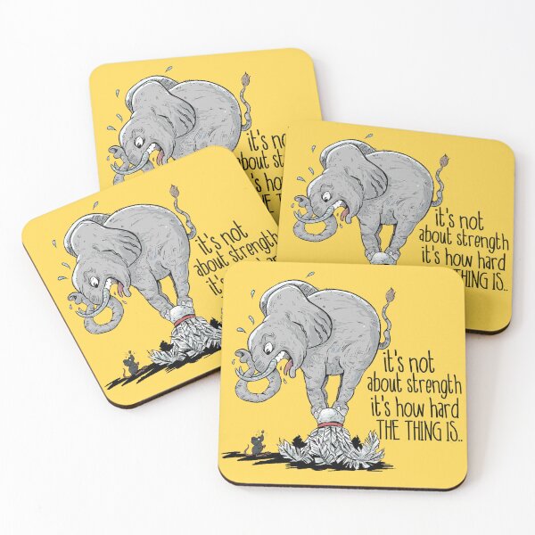 Item preview, “Elephant Balance – Sporty Humor Design” designed and sold by simplehcity.