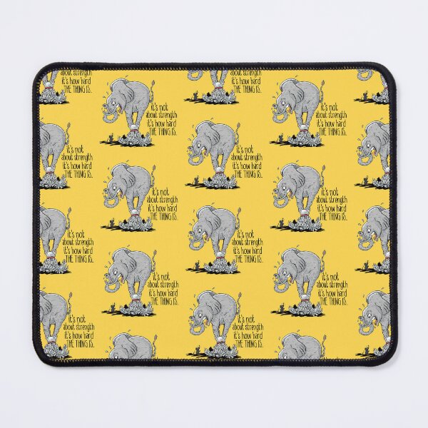 Item preview, “Elephant Balance – Sporty Humor Design” designed and sold by simplehcity.