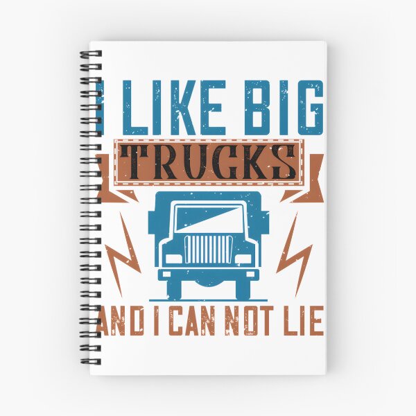 Item preview, I Like Big Trucks and I Can Not Lie Funny Truck Lover Graphic Design designed and sold by eliasmaroki.