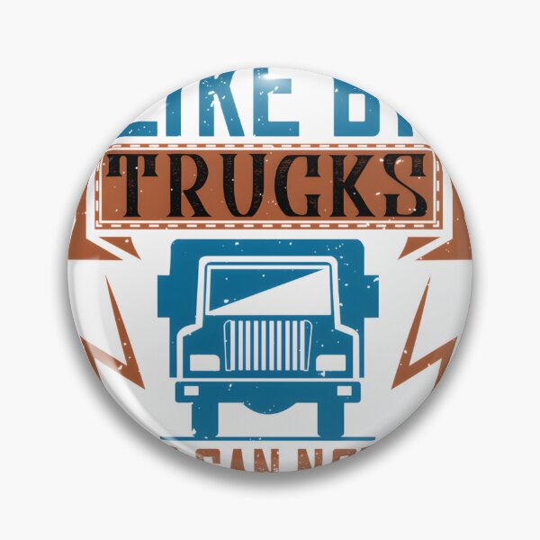 Item preview, I Like Big Trucks and I Can Not Lie Funny Truck Lover Graphic Design designed and sold by eliasmaroki.