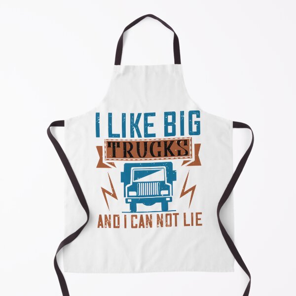 Item preview, I Like Big Trucks and I Can Not Lie Funny Truck Lover Graphic Design designed and sold by eliasmaroki.