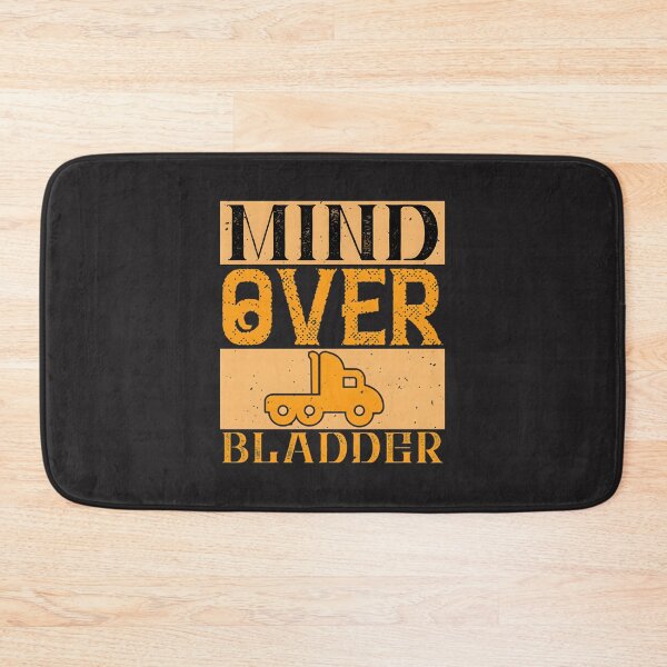 Item preview, Mind Over Bladder Funny Motivational Quote Design designed and sold by eliasmaroki.