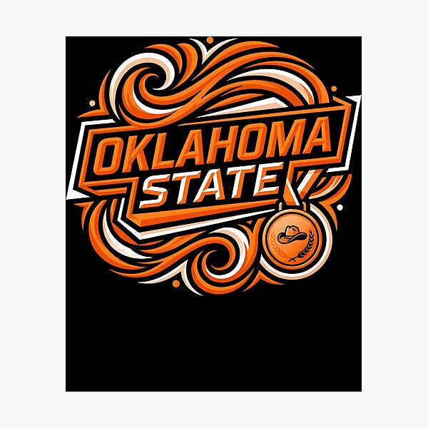 Item preview, Oklahoma State Tee with USA Design for Men and Women Apparel designed and sold by KatieThomShop.