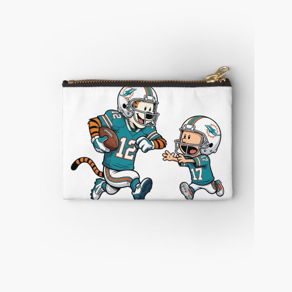 Item preview, Calvin And Hobbes Playing Football Fan Miami Dolphins Team designed and sold by DamianRoy88.