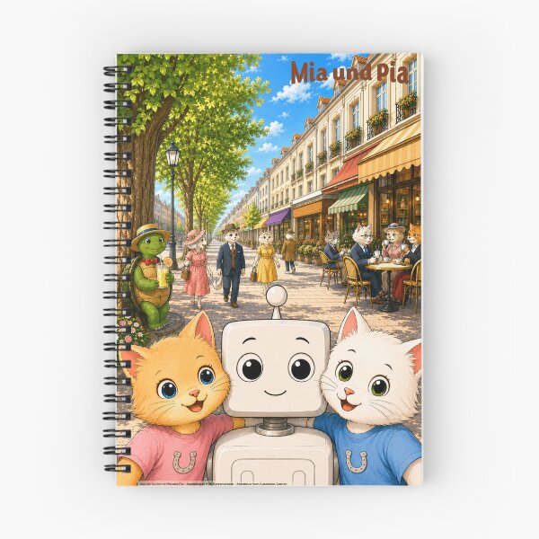 Item preview, From the book series "Mia and Pia - Coloring Fun Meets Cat Knowledge - Adventures to Color, Learn and Marvel At". designed and sold by WasserSonneWind.