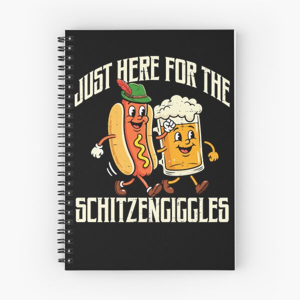 Item preview, Oktoberfest Schitzengiggles Hotdog Mug Funny Party Men Women designed and sold by KatieThomShop.