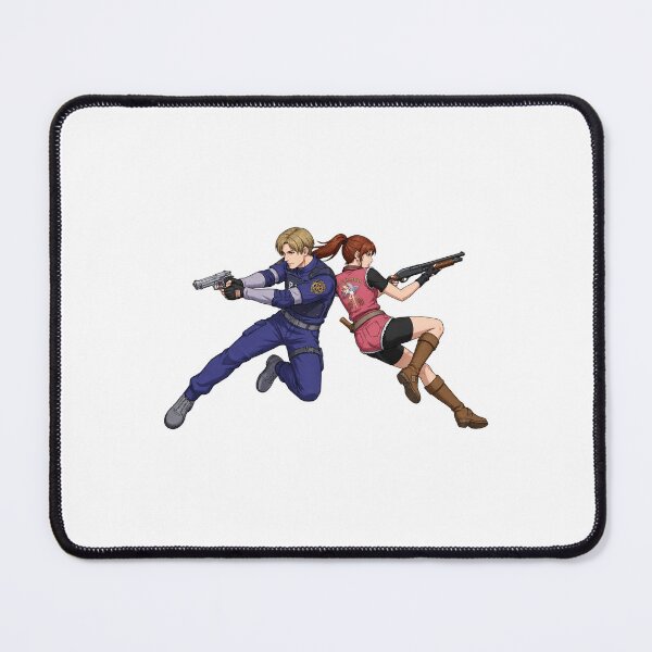 Item preview, Claire Redfield and Leon Kennedy Inspired Anime Style Design from Resident Evil Remake designed and sold by jarosa.