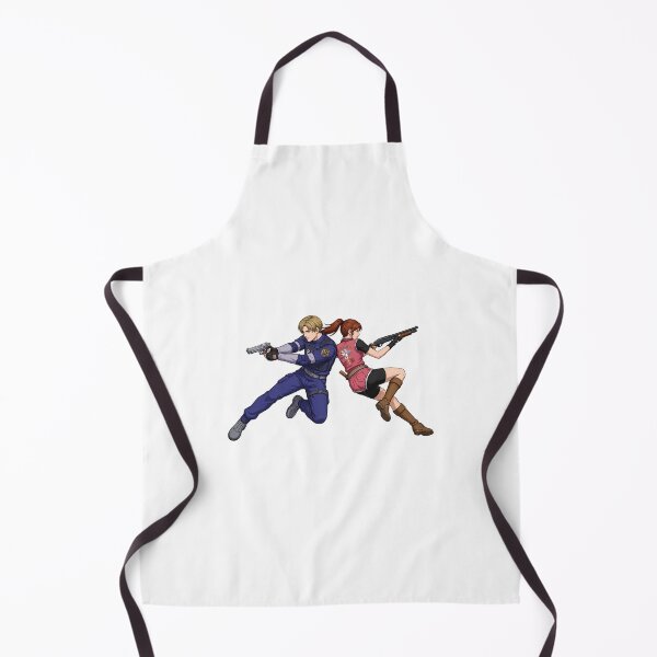 Item preview, Claire Redfield and Leon Kennedy Inspired Anime Style Design from Resident Evil Remake designed and sold by jarosa.