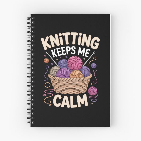Item preview, Knitting Keeps Me Calm   designed and sold by jkrphoto.
