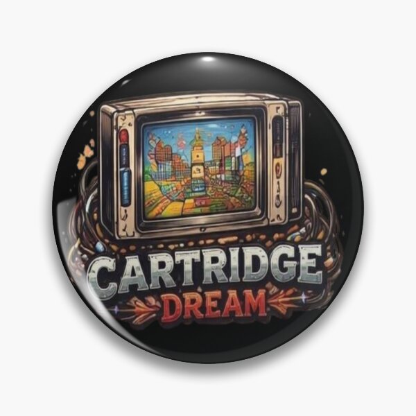Item preview, Cartridge Dream Retro TV Gaming Console Vintage Art designed and sold by FABIOLA1970.